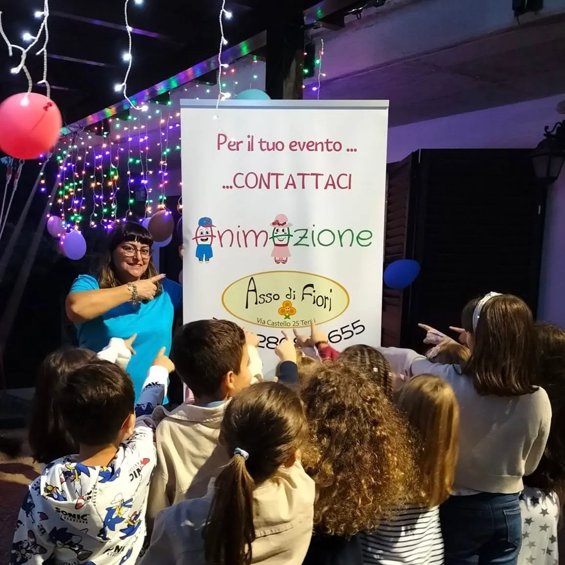 Cristina e i bambini